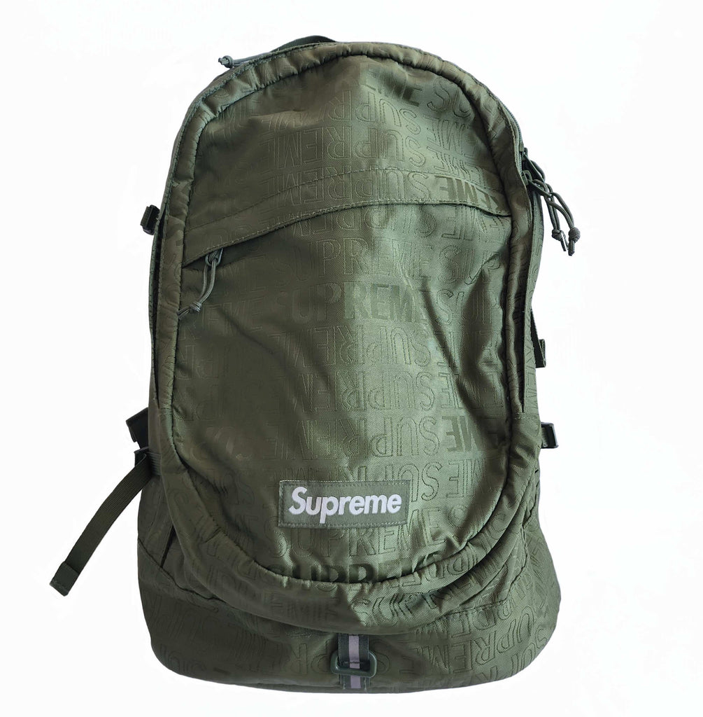 SUPREME OLIVE GREEN SS19 BACKPACK