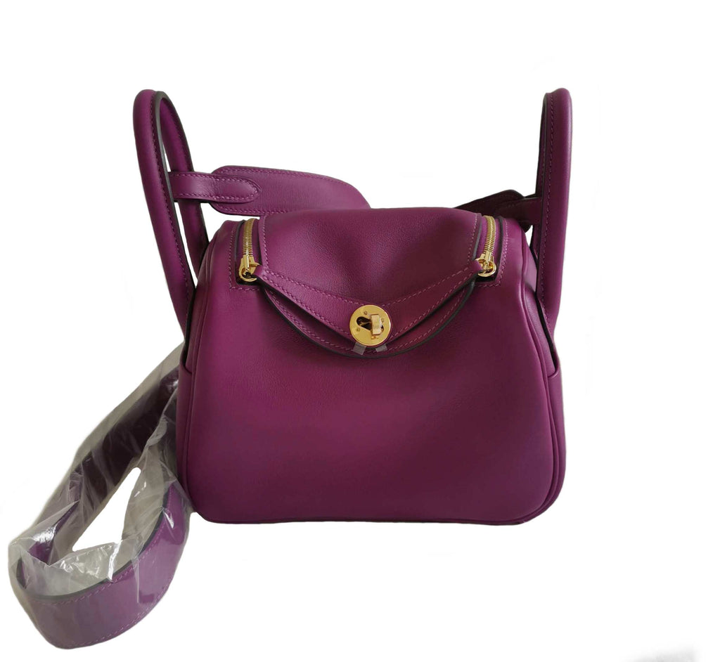 hermes lindy purple