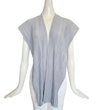 LE17SEPTEMBRE GRAY PLEATED MOCK NECK TOP WITH SCARF (36)