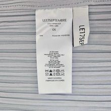 LE17SEPTEMBRE GRAY PLEATED MOCK NECK TOP WITH SCARF (36)