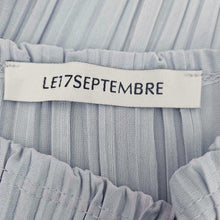 LE17SEPTEMBRE GRAY PLEATED MOCK NECK TOP WITH SCARF (36)
