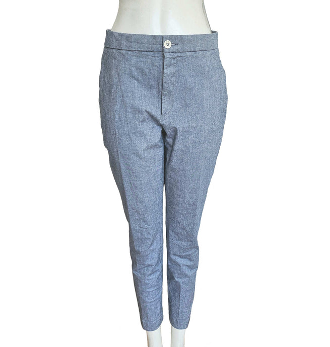 45R BLUE COTTON BLEND PANTS (ONE SIZE)