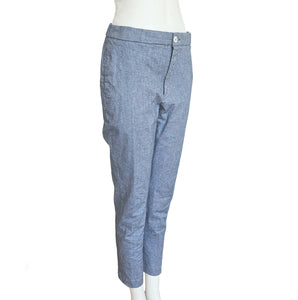 45R BLUE COTTON BLEND PANTS (ONE SIZE)