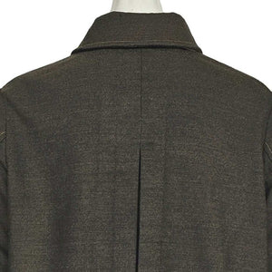 45R BROWN WOOL MILITARY JACKET (ONE SIZE)