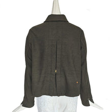 45R BROWN WOOL MILITARY JACKET (ONE SIZE)