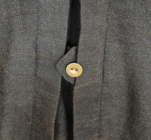 45R BROWN WOOL MILITARY JACKET (ONE SIZE)