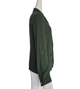 45R GREEN LINEN JACKET