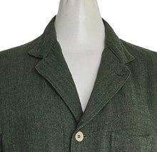45R GREEN LINEN JACKET
