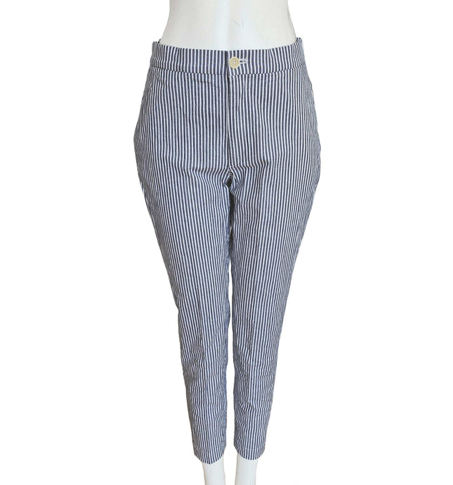 45R BLUE/WHITE STRIPED COTTON PANTS (ONE SIZE)