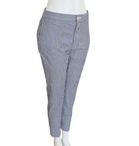 45R BLUE/WHITE STRIPED COTTON PANTS (ONE SIZE)
