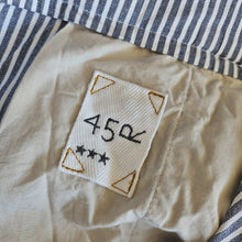 45R BLUE/WHITE STRIPED COTTON PANTS (ONE SIZE)