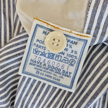 45R BLUE/WHITE STRIPED COTTON PANTS (ONE SIZE)
