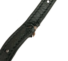 ALAIA BLACK STUDDED LEATHER CROSSBODY BAG