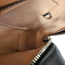 ALAIA BLACK STUDDED LEATHER CROSSBODY BAG