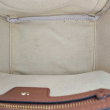 ANYA HINDMACH BEIGE CANVAS SMILEY SMALL TOTE