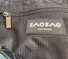 BAO BAO ISSEY MIYAKE TEAL BLUE GEOMETRIC-PANELLED TOTE BAG