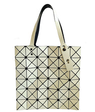 BAO BAO ISSEY MIYAKE BEIGE GLOSS TOTE