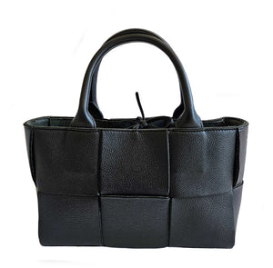 BOTTEGA VENETA BLACK MINI ARCO TOTE BAG