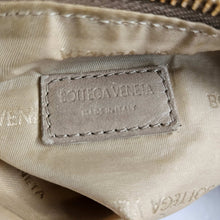 BOTTEGA VENETA BEIGE LEATHER POUCH