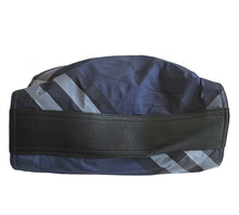 BURBERRY BLUE BUCKLEIGH NYLON TOTE BAG