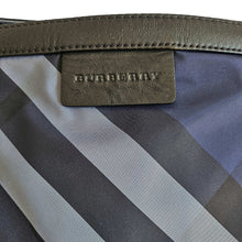 BURBERRY BLUE BUCKLEIGH NYLON TOTE BAG
