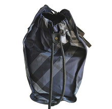 BURBERRY BLUE BUCKLEIGH NYLON TOTE BAG