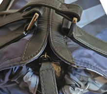 BURBERRY BLUE BUCKLEIGH NYLON TOTE BAG