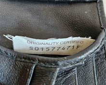 BOTTEGA VENETA BLACK/BROWN INTRECCIATO BI-FOLD MEN WALLET