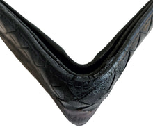 BOTTEGA VENETA BLACK/BROWN INTRECCIATO BI-FOLD MEN WALLET