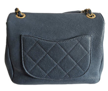 CHANEL BLUE BUSINESS AFFINITY CROSSBODY BAG