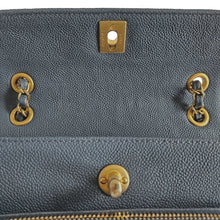 CHANEL BLUE BUSINESS AFFINITY CROSSBODY BAG