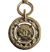 CHANEL GOLD TONE 16B MEDALLION NECKLACE
