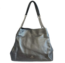 COACH METALLIC PHOEBE CHAIN SHOULDER BAG