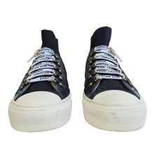 CHRISTIAN DIOR BLACK WALK N DIOR MACROCANNAGE TECHNICAL MESH SNEAKERS (38)