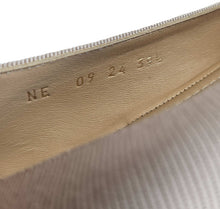 DIOR DUSTY PINK FRINGED GROSGRAIN ADIORABLE FLATS (39.5)