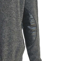 DUVETICA GRAY NIMUE TURTLENECK CASHMERE SWEATER (40)