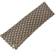 DRIES VAN NOTEN GREY/PINK ALPACA/CASHMERE BLEND SCARF