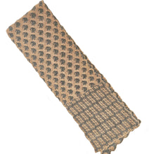 DRIES VAN NOTEN GREY/PINK ALPACA/CASHMERE BLEND SCARF