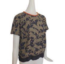 DRIES VAN NOTEN CHEETAH DOLMAN TOP (36)