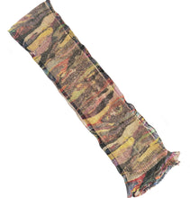 DRIES VAN NOTEN CASHMERE AND SILK MULTICOLOR LONG SCARF
