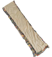 DRIES VAN NOTEN CASHMERE AND SILK MULTICOLOR LONG SCARF