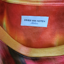 DRIES VAN NOTEN WATER COLOR COTTON JERSEY TEE SHIRT (M)