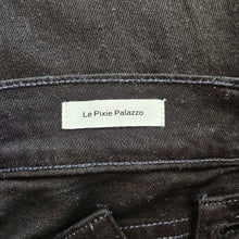 FRAME BLACK LE PIXIE PALAZZO WIDE LEG JEANS (27)