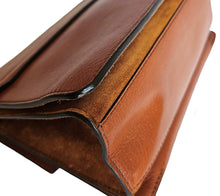 GIVENCHY BROWN LEATHER SUEDE SMALL GV3 BAG