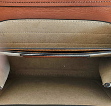 GIVENCHY BROWN LEATHER SUEDE SMALL GV3 BAG