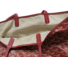 GOYARD RED LE CABAS SAINT LOUIS PM TOTE BAG