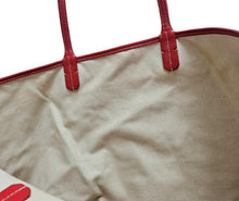 GOYARD RED LE CABAS SAINT LOUIS PM TOTE BAG