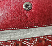 GOYARD RED LE CABAS SAINT LOUIS PM TOTE BAG