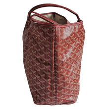 GOYARD RED LE CABAS SAINT LOUIS PM TOTE BAG