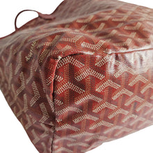 GOYARD RED LE CABAS SAINT LOUIS PM TOTE BAG